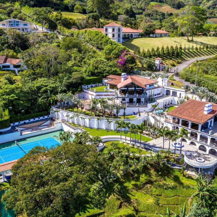 VENTA Mansión de Lujo en San Antonio de Escazú con Dos Residencias y Amenidades Resort 🌴