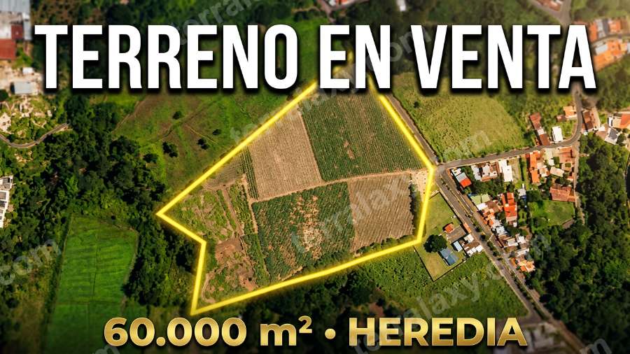 Terreno en Venta para Desarrollo Mixto en San Pablo de Heredia – 6 ha. Para Inversionistas