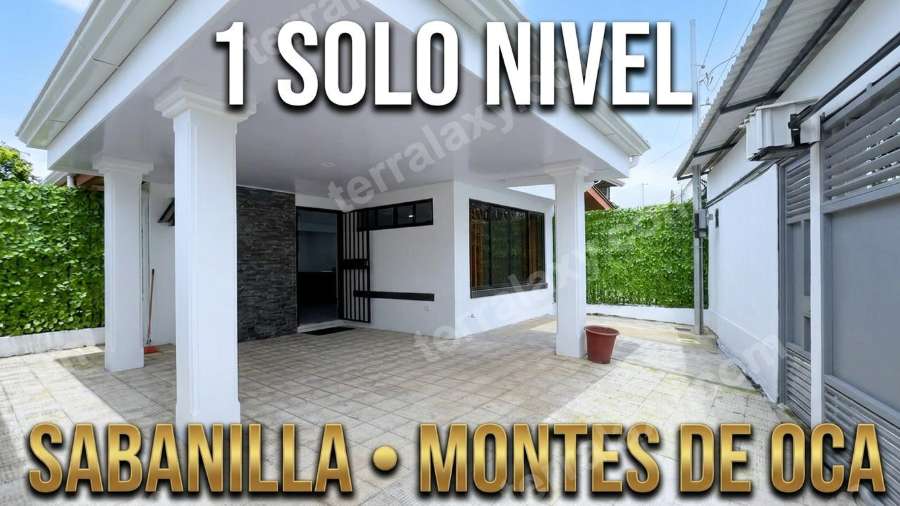 VENTA CASA DE UN NIVEL RENOVADA EN SABANILLA DE MONTES DE OCA CERCA DEL COLEGIO METODISTA
